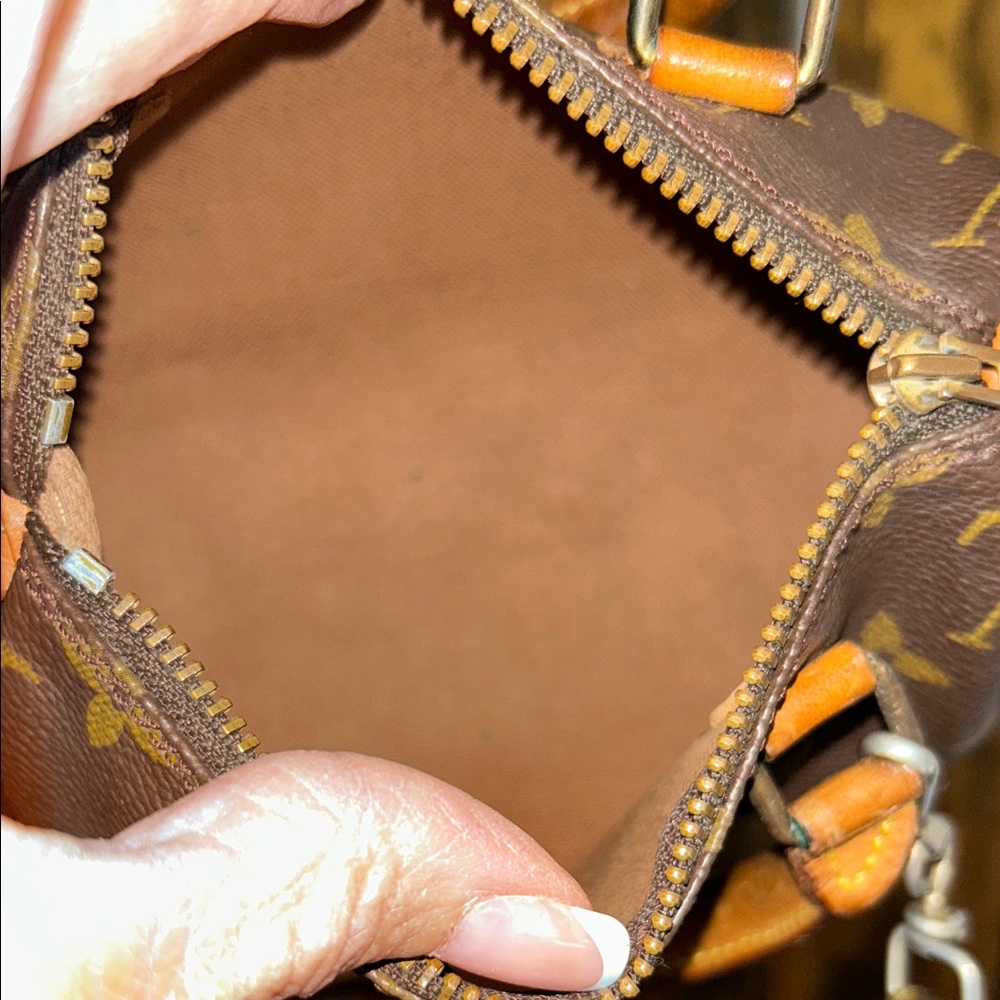 Louis Vuitton Mini Brown Monogram Bag - Picture 7 of 10